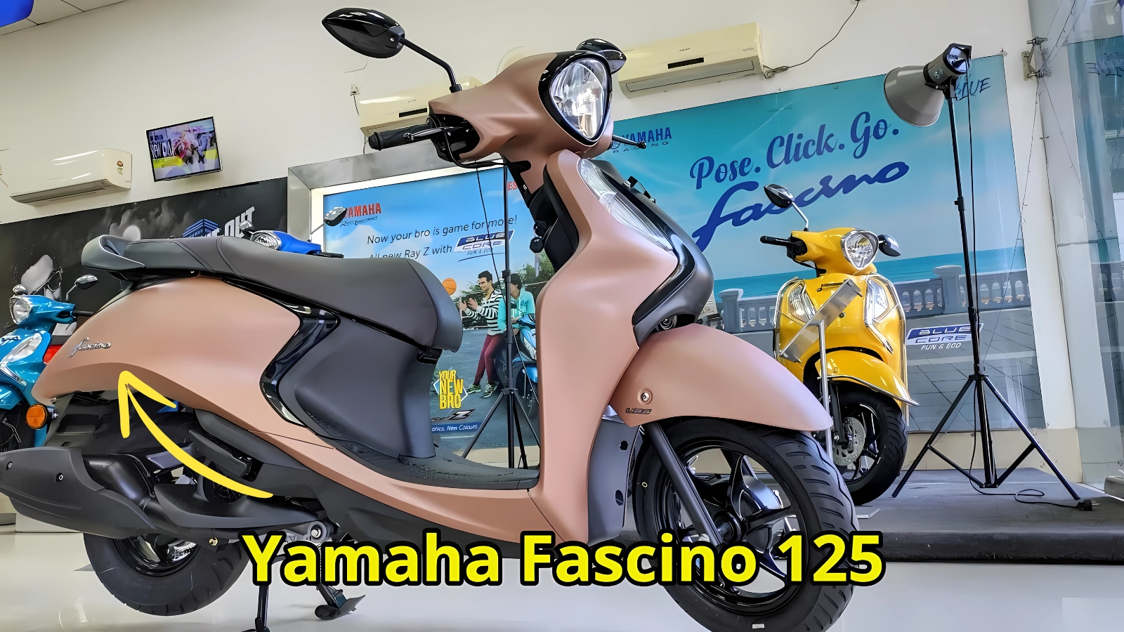 New Yamaha Fascino 125