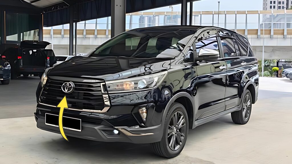 Toyota Innova Crysta Facelift